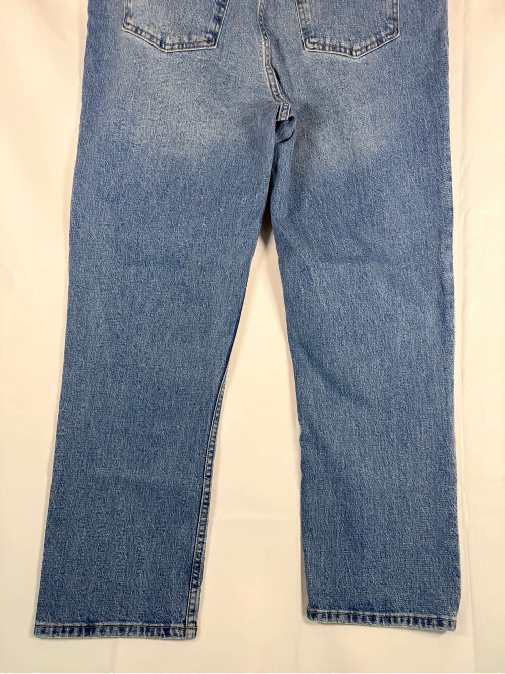 ABERCROMBIE & FITCH Women’s Size 33/16 Denim Jeans 90s Straight Ultra High Rise - Picture 10 of 14